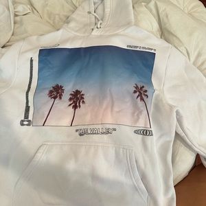 Top man white hoodie